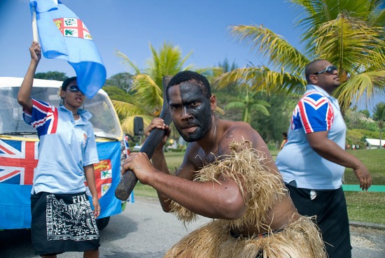 fiji native warrior