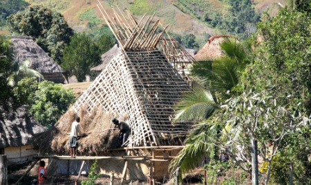 A village on a Fiji tour