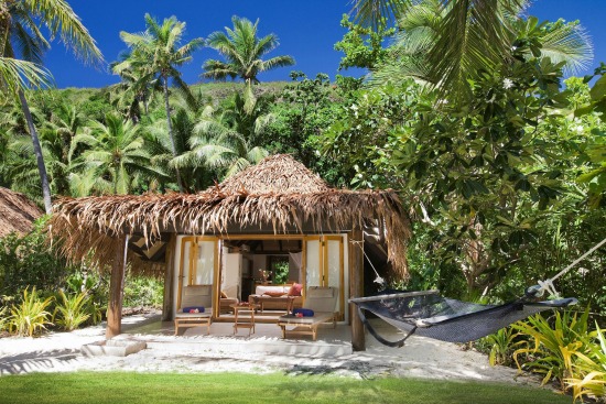 Adults only Tokoriki Island Resort is ideal for a Fiji honeymoon