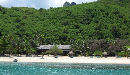 A Fiji resort on Waya island