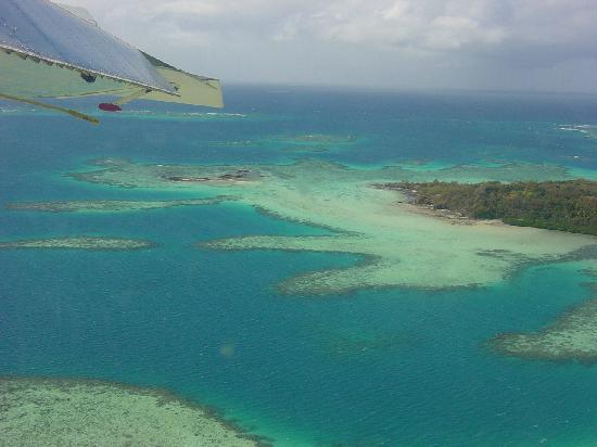 Approaching Turtle Island Fiji