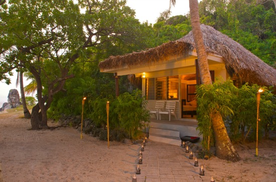 A beach bure on Castaway Island, Fiji