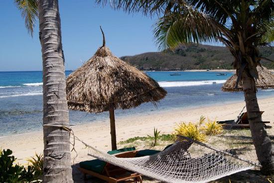 Octopus Resort Fiji beachfront view