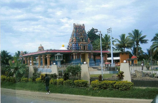 Fiji Hindi templen in Nadi Fiji