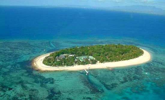 Treasure island on our Fiji vacation
