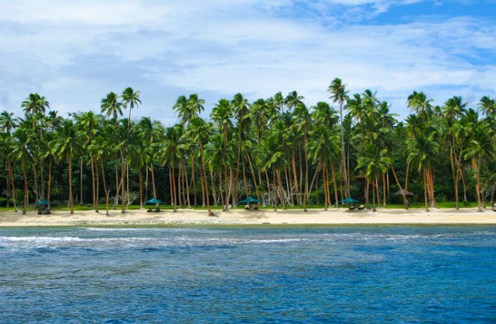 A view towards Namale Resort & Spa