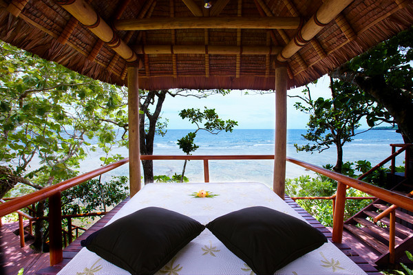 Massage bure at Namale Resort Fiji