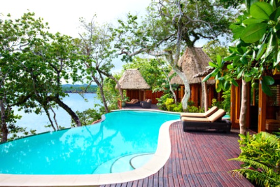 Your private pool at Namale Resort & Spa in Fiji